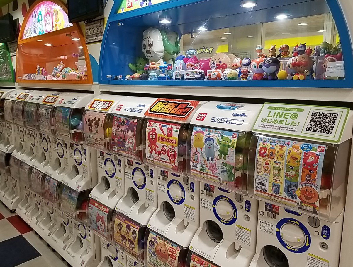 東京ガシャポンストリートに行ってみた 東京駅改札からの地図あり Date Sui Com